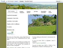Tablet Screenshot of latrancoulette.fr